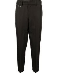 Low Brand - Tapered Cropped Trousers - Lyst