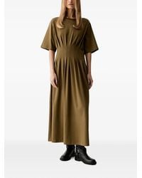 Gestuz - Gzinez Pleated Short-Sleeve Maxi Dress - Lyst