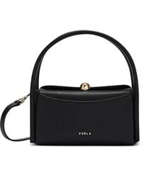 Furla - Large Boston Leather Tote Bag - Lyst