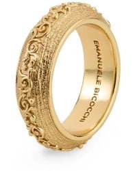 Emanuele Bicocchi - Gebürsteter Ring - Lyst