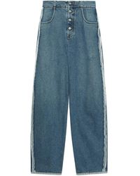 MM6 by Maison Martin Margiela - Jeans Con Bottoni - Lyst