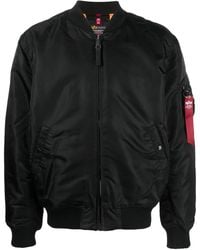 Alpha Industries - Bomberjack Met Borduurwerk - Lyst
