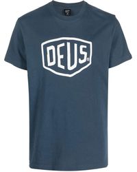 Deus Ex Machina - Logo-Print Cotton T-Shirt - Lyst