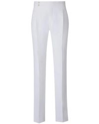 SCABAL® - Linen Tailored Trousers - Lyst
