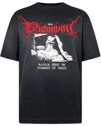 John Richmond - Graphic-Print T-Shirt - Lyst