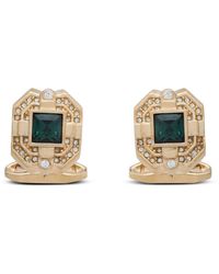 Dolce & Gabbana - Rhinestone-embellished Pin Cufflinks - Lyst