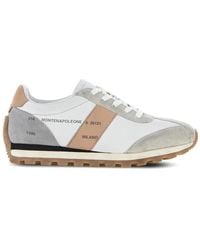 Hogan - H671 Panelled Leather Sneakers - Lyst