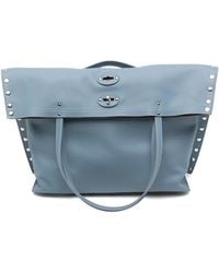 Zanellato - Medium Saeta Stud Leather Tote Bag - Lyst
