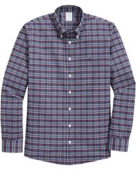 Brooks Brothers - Plaid Button-Down Collar Shirt - Lyst