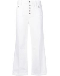 J Brand Jean crop Joan - Blanc