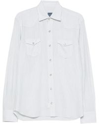 Barba Napoli - Striped Shirt - Lyst
