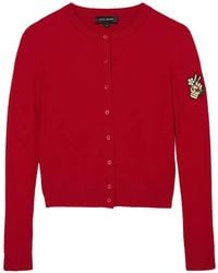 Marc Jacobs - Tattoo-Appliqué Cardigan - Lyst
