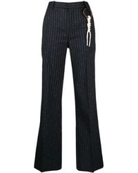 Charles Jeffrey - Pinstripe Straight-Leg Trousers - Lyst