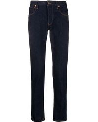 Emporio Armani Slim-fit Jeans - Blauw