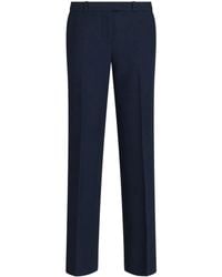 Etro - Pressed-Crease Tailored Trousers - Lyst
