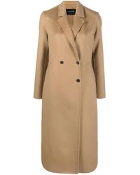 Fabiana Filippi - Double-Breasted Virgin Wool-Cashmere Blend Coat - Lyst