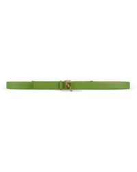 Elisabetta Franchi - Leather Belt With Buckle - Lyst