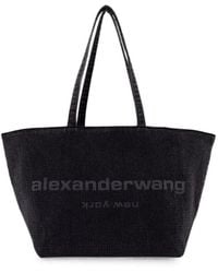 Alexander Wang - Borsa Tote Punch Con Strass - Lyst