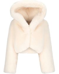 GIUSEPPE DI MORABITO - Hooded Faux-Fur Jacket - Lyst