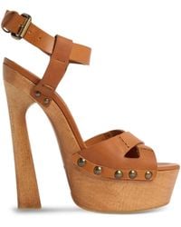 DSquared² - Platform Studded Bondage Sandals - Lyst