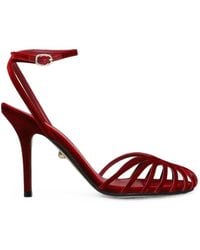 ALEVI - Sandales En Velours À Brides - Lyst