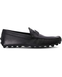 Tod's - Gommino Leather Loafers - Lyst