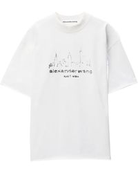 Alexander Wang - Klassisches T-Shirt - Lyst