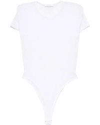 Wardrobe NYC - Short-Sleeves Bodysuit - Lyst
