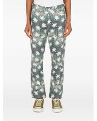 DRx x STEFAN MEIER x LN-CC - Flower Graphic-Print Jeans - Lyst