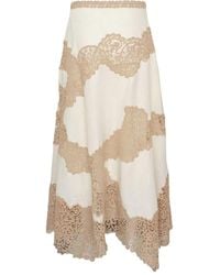 Ulla Johnson - Omila Midirock Mit Spitzeneinsätzen - Lyst