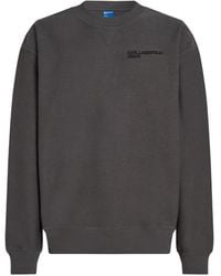 KARL LAGERFELD - Logo-Print Sweatshirt - Lyst