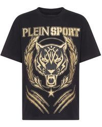 Philipp Plein - Tiger Crest T-Shirt - Lyst