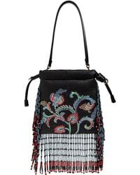 Etro - Kalispera Small Beaded Tote Bag - Lyst