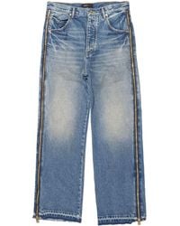 Purple Brand - P018 Zip Wide-leg Jeans - Lyst