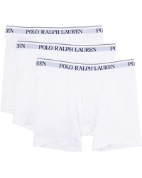 Polo Ralph Lauren - Drie Boxershorts Met Logoband - Lyst