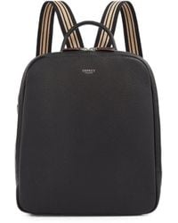 Osprey - Grained-Leather Striped-Strap Backpack Bag - Lyst