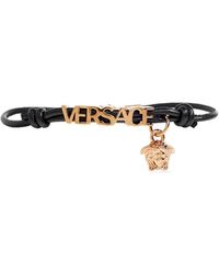 Versace - Medusa Head-Charm Bracelet - Lyst