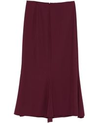 Patrizia Pepe - Flared Midi Skirt - Lyst