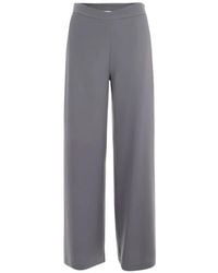 Patrizia Pepe - Logo-Plaque Trousers - Lyst