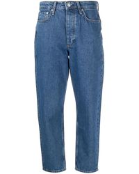 Rag & Bone - Alissa High-Rise Tapered Jeans - Lyst