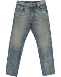 Balmain - Jeans Met Logopatch - Lyst