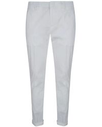 Dondup - Cuffed-Hem Trousers - Lyst