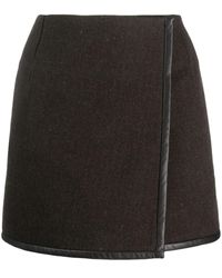 Golden Goose - High-Waisted Virgin-Wool Skirt - Lyst