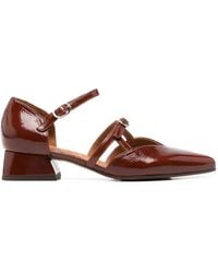 Chie Mihara - Spitze Loafer Mit Schnallenverschluss - Lyst