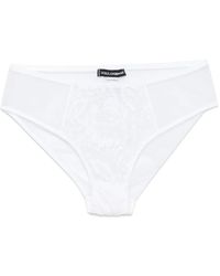 Dolce & Gabbana - Lace And Tulle Panties - Lyst