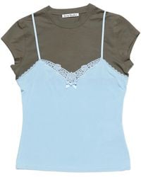 Acne Studios - Layered Top - Lyst