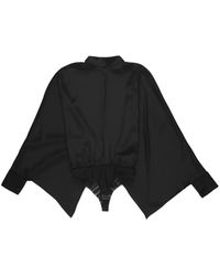 Tom Ford - ワイドスリーブ シルクボディスーツ - Lyst