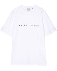 Daily Paper - T-shirt Met Logoprint - Lyst