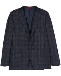 Isaia - Gregory チェック ジャケット - Lyst