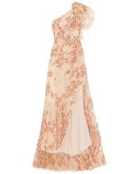 Saiid Kobeisy - One-Shoulder Embroidered Dress - Lyst